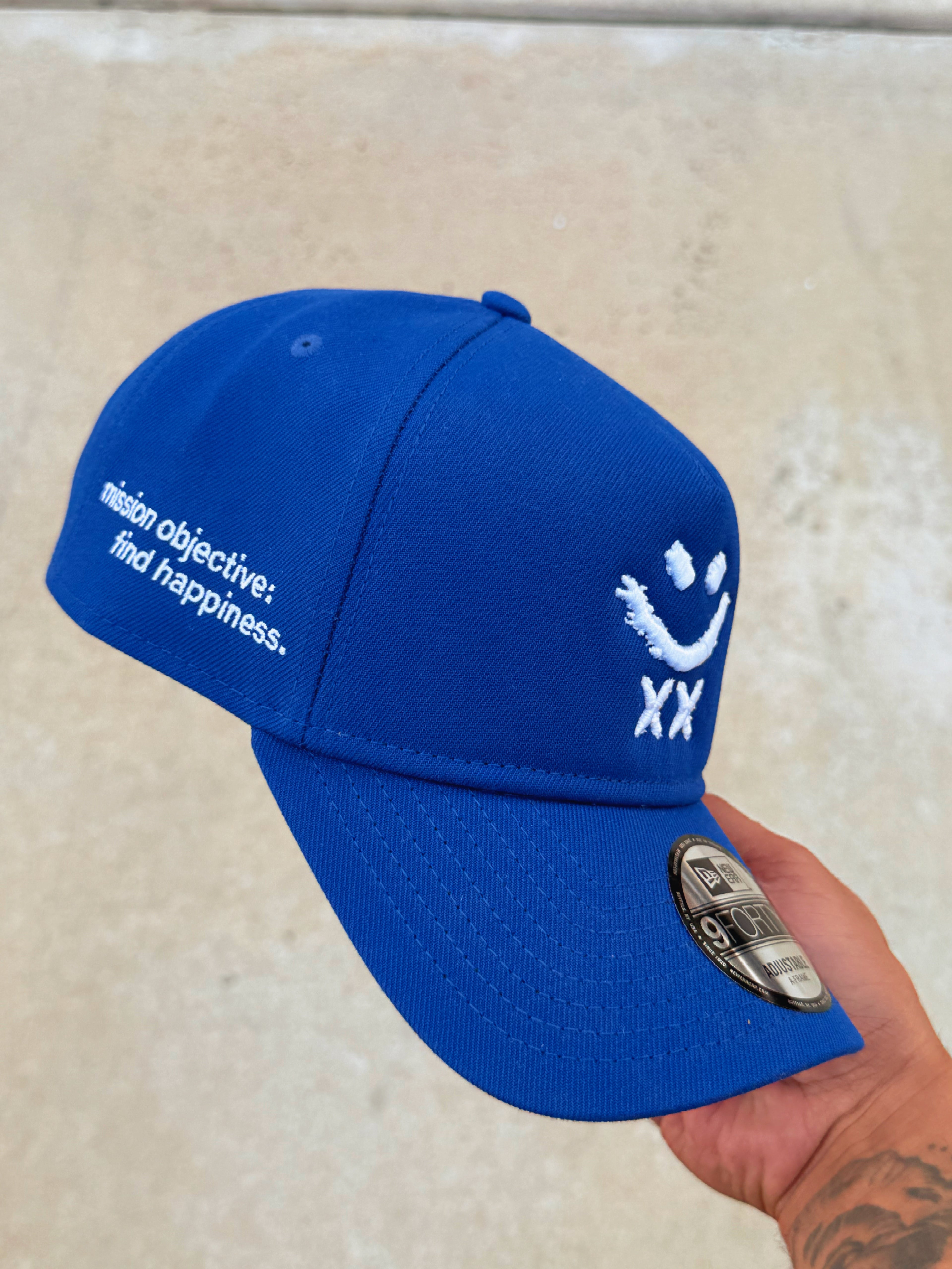 Fake Happy Studios “The Staple” Royal Blue SnapBack