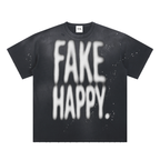 Unisex "Unclear" Sunfade Paint Splatter T-Shirt