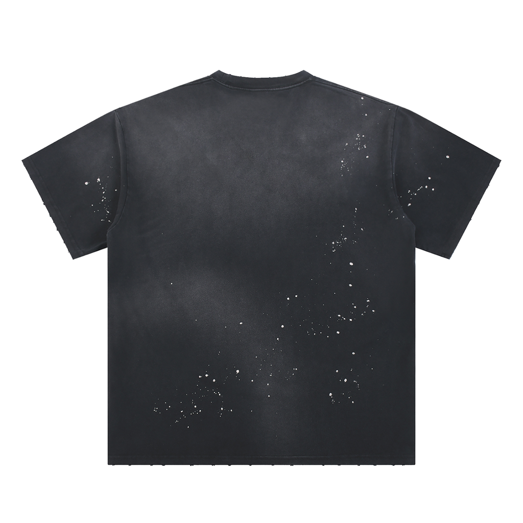 Unisex "Unclear" Sunfade Paint Splatter T-Shirt